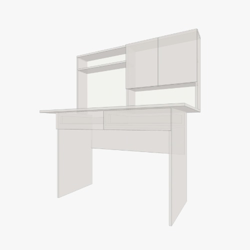 Стол письменный с полками