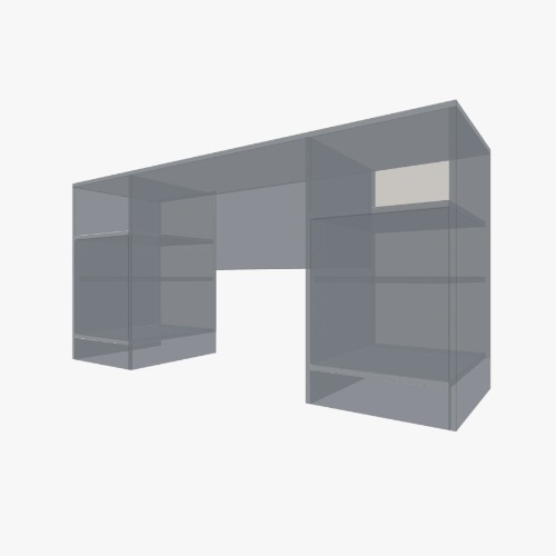 Стол с 3 полками с двух сторон